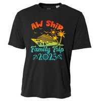 Aw Ship ItS A Family Trip 2025 Cruise Squad Vacation Trip Cooling Performance Crew T-Shirt