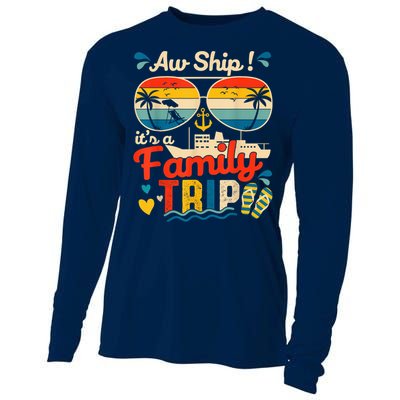 Aw Ship ItS A Family Trip 2025 Family Cruise Matching Cooling Performance Long Sleeve Crew