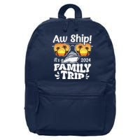 Aw Ship ItS A Family Trip 2024 Family Cruise Squad Matching 16 in Basic Backpack