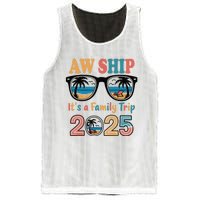 Aw Ship ItS A Family Trip 2025 Family Cruise Squad Matching Mesh Reversible Basketball Jersey Tank