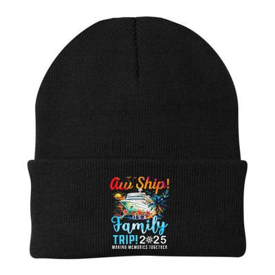 Aw Ship! It’S A Family Trip 2025 Family Matching Cruise Trip Gift Beanie