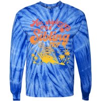 Aw Ship It’S A Sibling Trip 2024 Family Vacation Cruise Gift Tie-Dye Long Sleeve Shirt