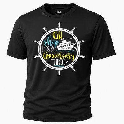 Ah Ship Its A Family Trip Group Cruising Cooling Performance Crew T-Shirt