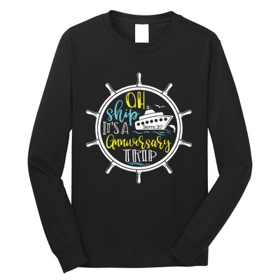 Ah Ship Its A Family Trip Group Cruising Long Sleeve Shirt