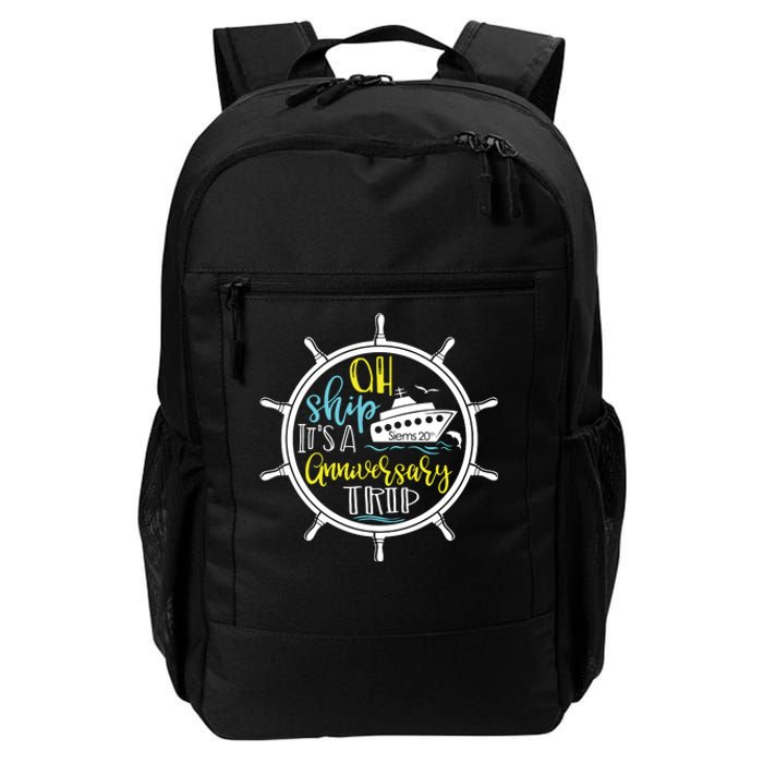 Ah Ship Its A Family Trip Group Cruising Daily Commute Backpack