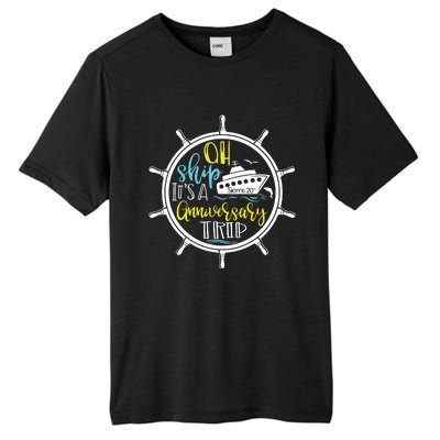 Ah Ship Its A Family Trip Group Cruising Tall Fusion ChromaSoft Performance T-Shirt