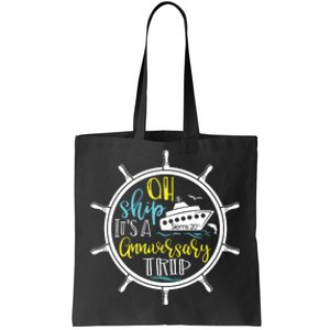 Ah Ship Its A Family Trip Group Cruising Tote Bag