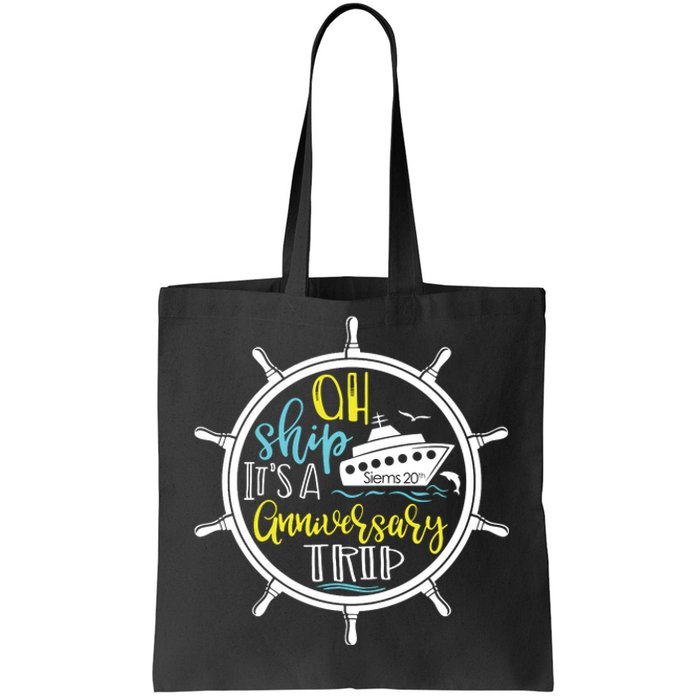 Ah Ship Its A Family Trip Group Cruising Tote Bag