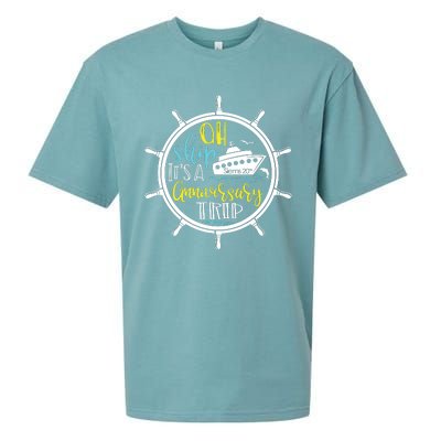 Ah Ship Its A Family Trip Group Cruising Sueded Cloud Jersey T-Shirt