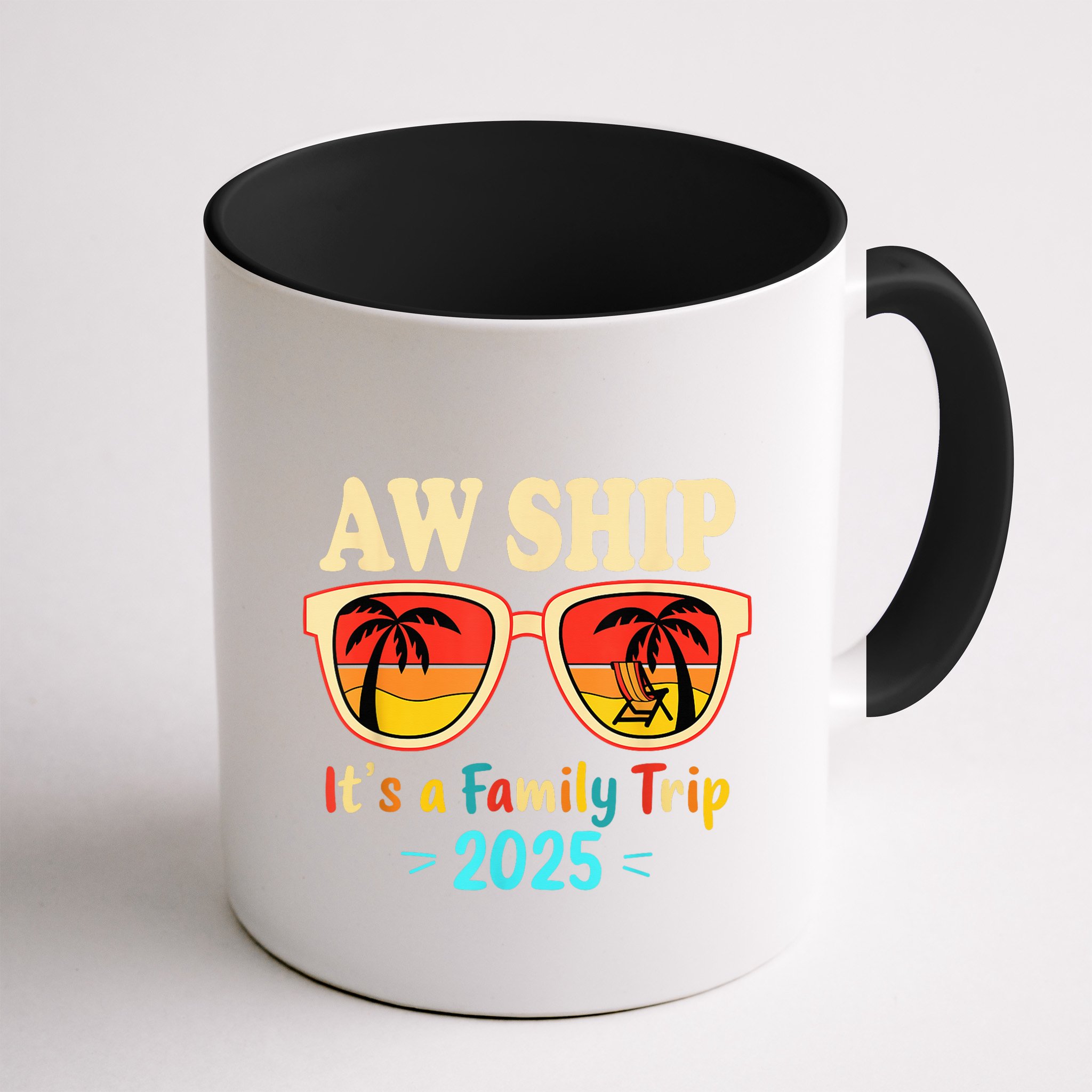 Aw Ship ItS A Family Trip 2025 Family Cruise Squad Matching Mug
