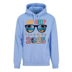 Aw Ship ItS A Family Trip 2025 Family Cruise Squad Matching Unisex Surf Hoodie