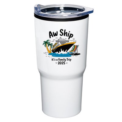 Aw Ship ItS A Family Trip 2025 Family Cruise Squad Matching Tumbler