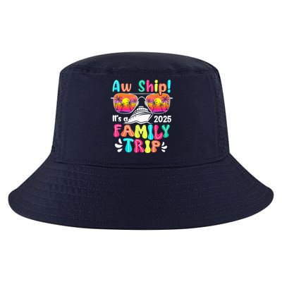 Aw Ship ItS A Family Trip 2025 Family Cruise Squad Retro Cool Comfort Performance Bucket Hat