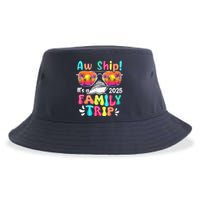 Aw Ship ItS A Family Trip 2025 Family Cruise Squad Retro Sustainable Bucket Hat