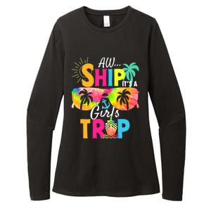 Aw Ship! ItS A Trip Cruise 2024 Vacation Matching Meaningful Gift Womens CVC Long Sleeve Shirt