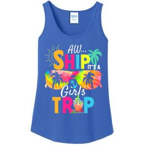 Aw Ship! ItS A Trip Cruise 2024 Vacation Matching Meaningful Gift Ladies Essential Tank