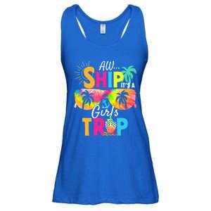 Aw Ship! ItS A Trip Cruise 2024 Vacation Matching Meaningful Gift Ladies Essential Flowy Tank