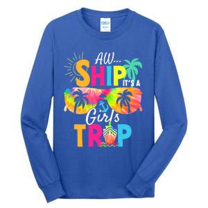 Aw Ship! ItS A Trip Cruise 2024 Vacation Matching Meaningful Gift Tall Long Sleeve T-Shirt