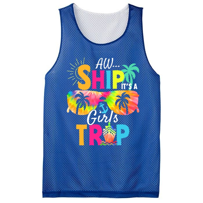 Aw Ship! ItS A Trip Cruise 2024 Vacation Matching Meaningful Gift Mesh Reversible Basketball Jersey Tank