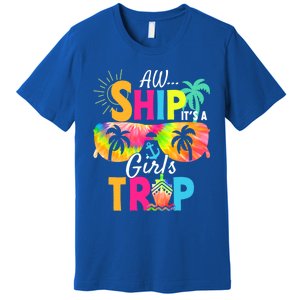 Aw Ship! ItS A Trip Cruise 2024 Vacation Matching Meaningful Gift Premium T-Shirt