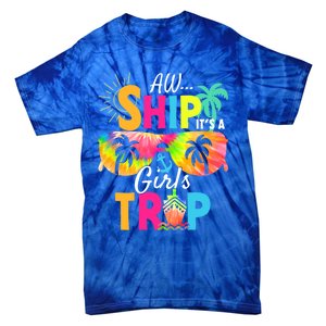 Aw Ship! ItS A Trip Cruise 2024 Vacation Matching Meaningful Gift Tie-Dye T-Shirt