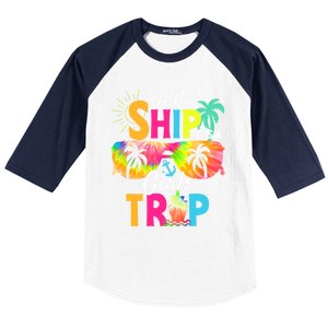 Aw Ship! ItS A Trip Cruise 2024 Vacation Matching Meaningful Gift Baseball Sleeve Shirt