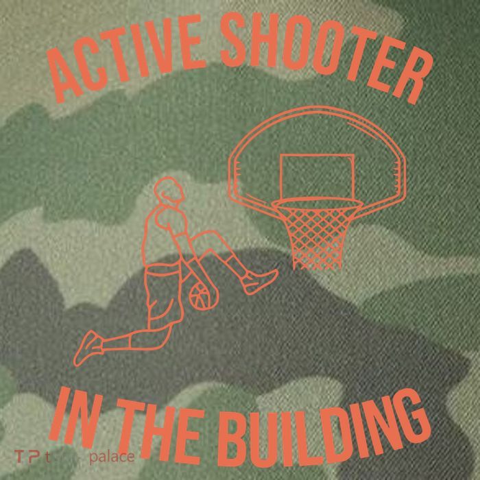 Active Shooter In The Building Legacy Tie Dye Trucker Hat