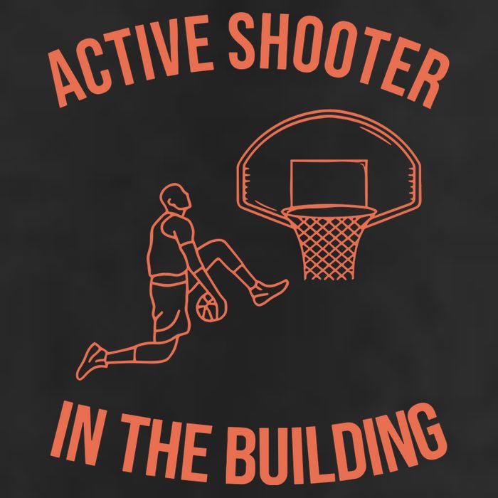 Active Shooter In The Building Cool Comfort Performance Bucket Hat