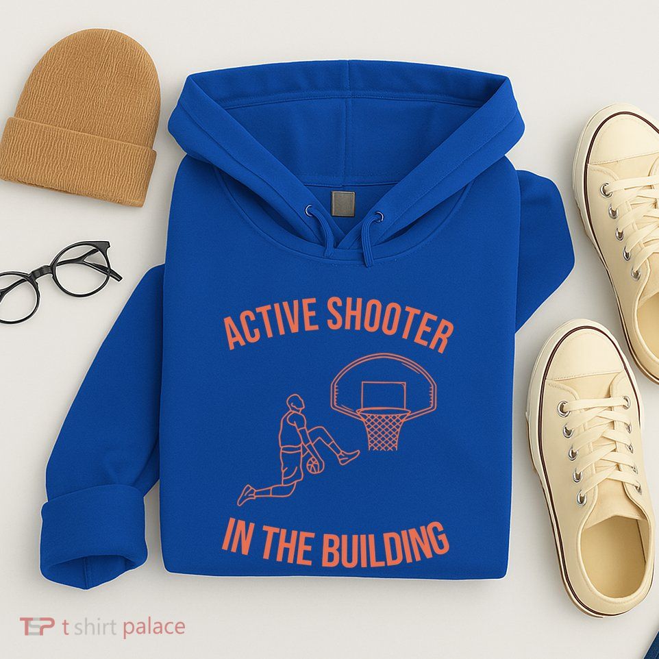 Active Shooter In The Building Hoodie