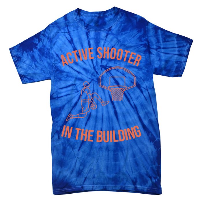 Active Shooter In The Building Tie-Dye T-Shirt