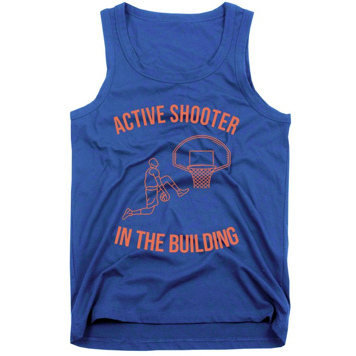 Active Shooter In The Building Tank Top