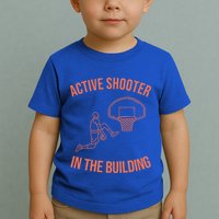 Active Shooter In The Building Toddler T-Shirt