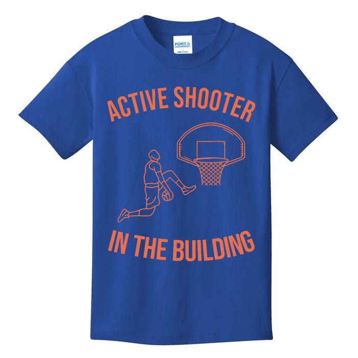 Active Shooter In The Building Kids T-Shirt