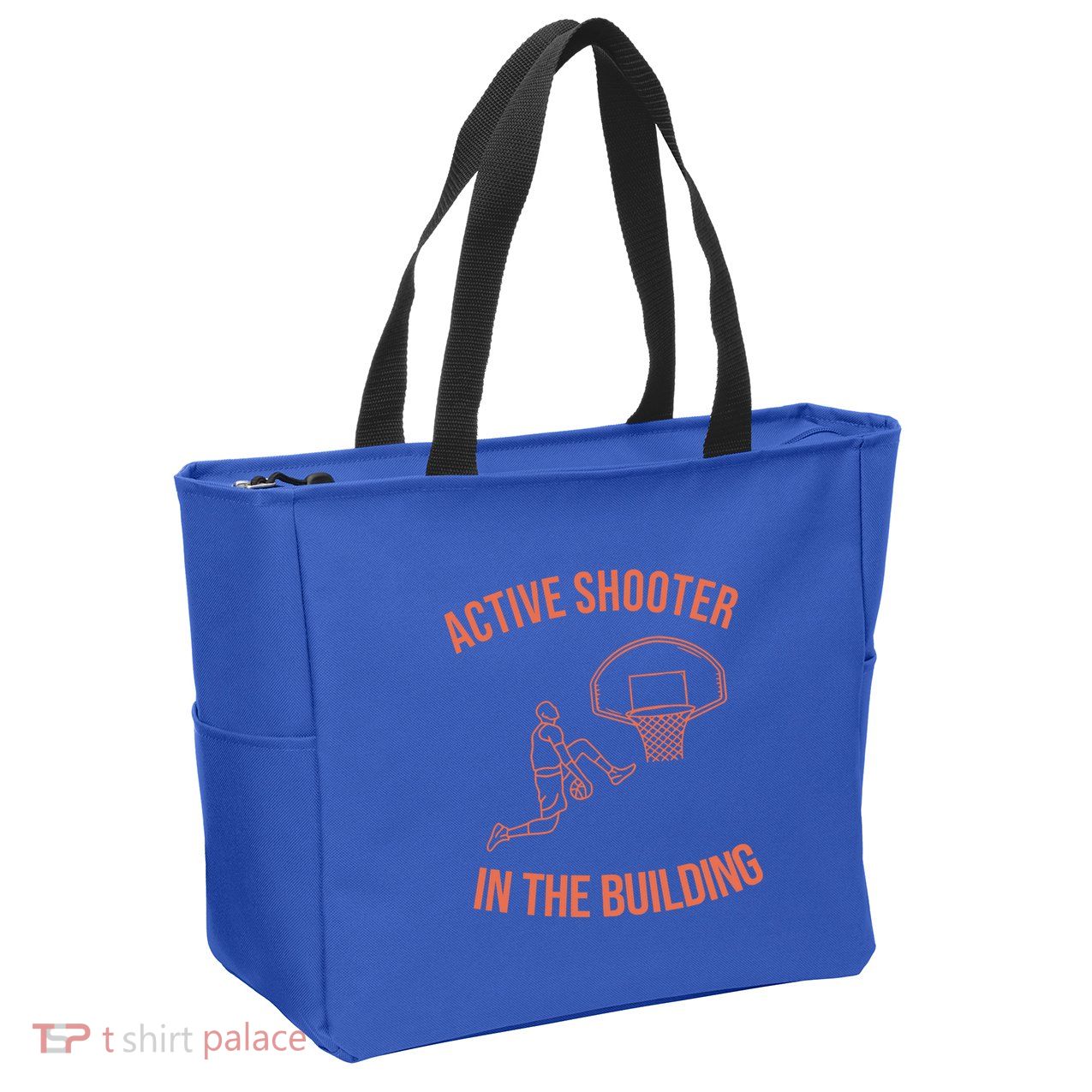 Active Shooter In The Building Zip Tote Bag