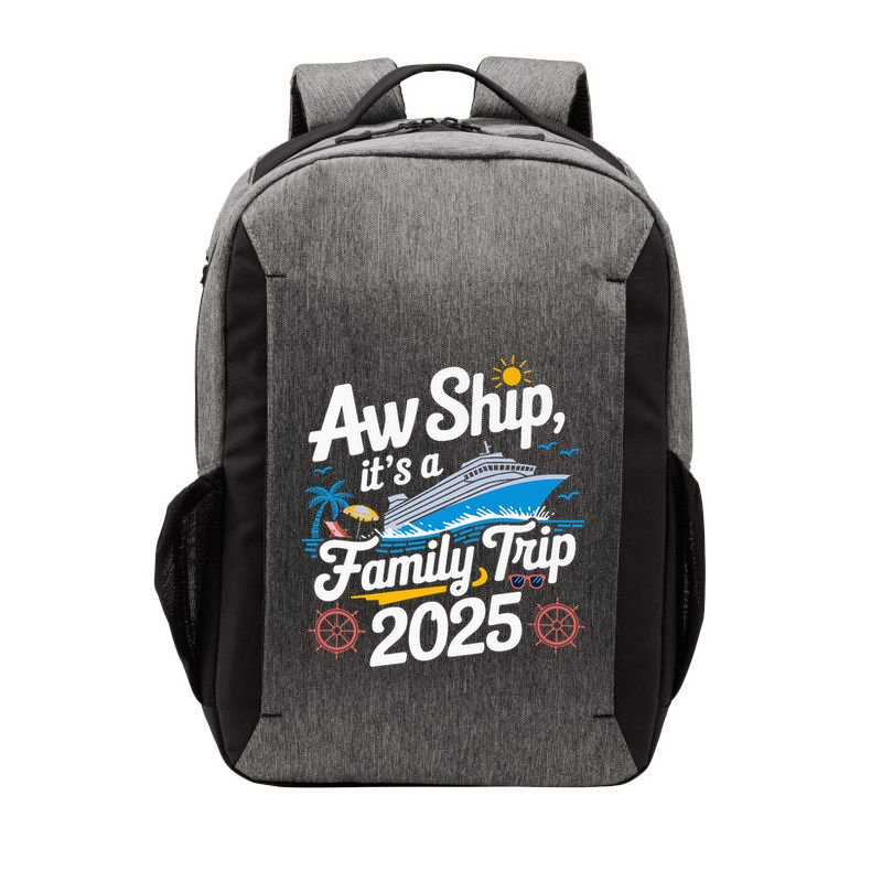 Aw Ship ItS A Family Trip 2025 Family Matching Cruise Squad Vector Backpack