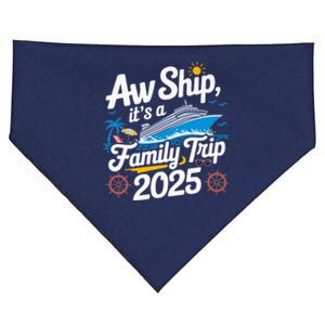 Aw Ship ItS A Family Trip 2025 Family Matching Cruise Squad USA-Made Doggie Bandana