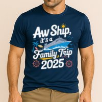 Aw Ship ItS A Family Trip 2025 Family Matching Cruise Squad Cooling Performance Crew T-Shirt