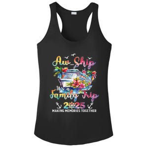 Aw Ship ItS A Family Trip 2025 Family Matching Cruise Trip Ladies PosiCharge Competitor Racerback Tank