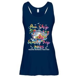 Aw Ship ItS A Family Trip 2025 Family Matching Cruise Trip Ladies Essential Flowy Tank