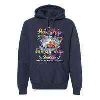 Aw Ship ItS A Family Trip 2025 Family Matching Cruise Trip Premium Hoodie