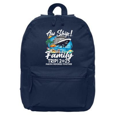 Aw Ship ItS A Family Trip 2025 Family Matching Cruise Trip 16 in Basic Backpack