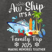 Aw Ship ItS A Family Trip 2025 Family Matching Cruise Trip Vector Backpack
