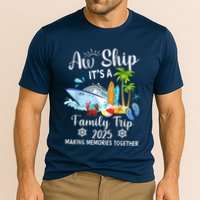 Aw Ship ItS A Family Trip 2025 Family Matching Cruise Trip Cooling Performance Crew T-Shirt
