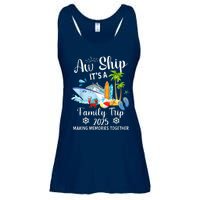 Aw Ship ItS A Family Trip 2025 Family Matching Cruise Trip Ladies Essential Flowy Tank