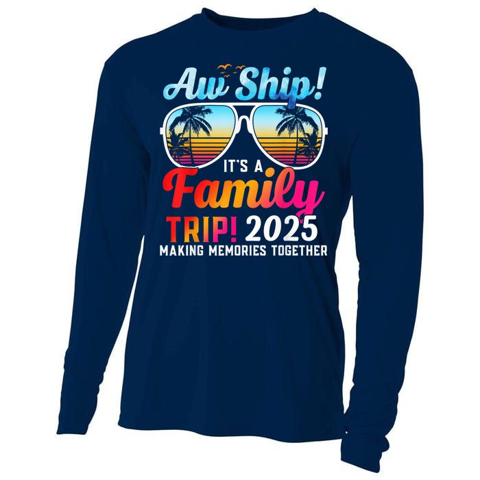 Aw Ship Its A Family Trip 2025 Family Cruise 2025 Cooling Performance Long Sleeve Crew