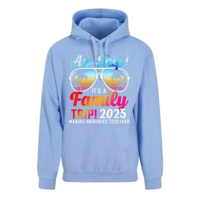 Aw Ship Its A Family Trip 2025 Family Cruise 2025 Unisex Surf Hoodie