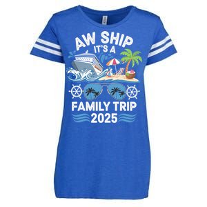 Aw Ship ItS A Family Trip 2025 Enza Ladies Jersey Football T-Shirt