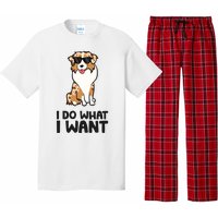 Australian Shepherd I Do What I Want Funny Aussie Dog Pajama Set