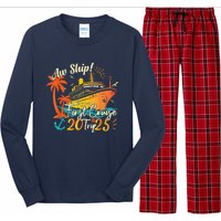 Aw Ship ItS My First Cruise Trip 2025 First Cruise 2025 Long Sleeve Pajama Set