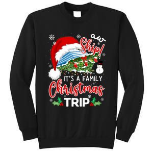 Aw Ship ItS A Christmas Cruise Trip 2024 Family Matching Sweatshirt